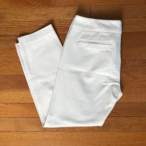 White Ankle Pants